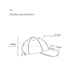 قبعة بيسبول للجنسين | قبعة بيسبول | قبعة نمط حيواني | قبعة قابلة للتعديل | قبعة كاجوال | قبعة يومية | قبعة هدايا | قبعة عيد الميلاد | قبعة سياحية | قبعة رأس