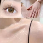 بودرة تزيين الوجه والجسم بلون الثلج والزهور لإشراقة ناعمة ولامعة، مناسبة للاستخدام اليومي والمناسبات الخاصة - الصورة 7