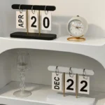 تقويم مكتبي بتصميم نوردك الإبداعي، عرض يومي