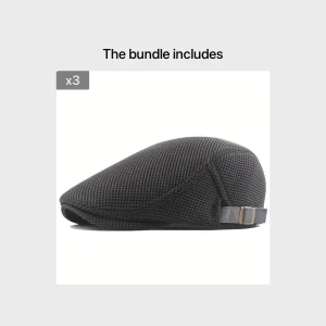 قبعة بيريه رجالية صيفية – خفيفة، أنيقة، قابلة للتعديل 8 60b483d3 8741 46ff bbf4 8fee5b12ec4f