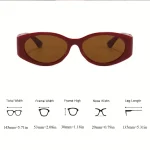 نظارات نسائية | نظارات كلاسيكية | إكسسوارات وجه | نظارات للجنسين | عدسات زخرفية | إطار بيضاوي مربع | مفصلات معدنية | تصميم أنيق | موضة كاجوال | موضة رسمية