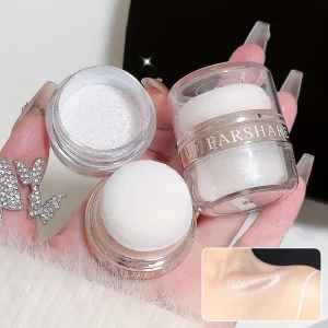 بودرة تزيين الوجه والجسم بلون الثلج والزهور لإشراقة ناعمة ولامعة، مناسبة للاستخدام اليومي والمناسبات الخاصة 4 81cd133a 2f9c 46ad ac09 c0a5e52bebed