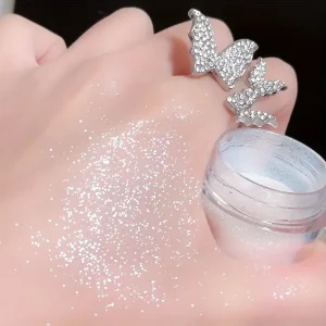 بودرة تزيين الوجه والجسم بلون الثلج والزهور لإشراقة ناعمة ولامعة، مناسبة للاستخدام اليومي والمناسبات الخاصة 5 84ed26be e925 4432 a800 8f291e93d81c