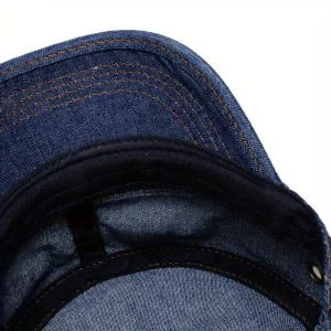 قبعة بيسبول عصرية بتصميم دينيم مغسول للرجال . 5 8813eff87755477faa62c4b10d63aecd goods