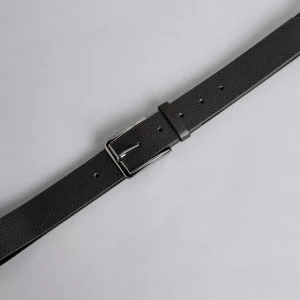 حزام بارز الملمس بإبزيم دبوس للإغلاق من ماكس 5 XX 83089BLACKDARK XX 83089 MXSS25051225 05 2100