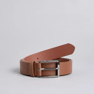 حزام بارز الملمس بإبزيم دبوس للإغلاق من ماكس 6 XX 83089BROWNLIGHT XX 83089 MXSS25051225 01 2100