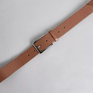 حزام بارز الملمس بإبزيم دبوس للإغلاق من ماكس 10 XX 83089BROWNLIGHT XX 83089 MXSS25051225 05 2100