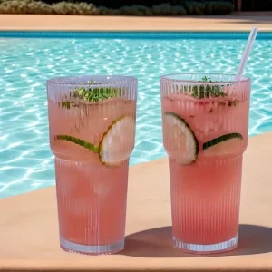 كوب زجاجي مخطط بغطاء وقشة، سعة 600 مل للمشروبات الساخنة والباردة، مثالي للاستخدام المنزلي، في المكتب، أو أثناء السفر 10 a4f1ba94 3b1c 4462 998b 14a1be5410da