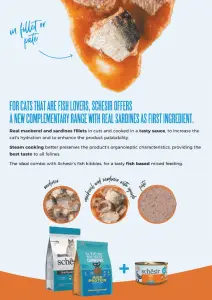 Schesir Gourmet Wet Food for Cats، طعام شيسير طبيعي للقطط، بنكهات متعددة معلب، 70 جم 2 af536a32c2ae7360a18eef55a9a387ed hi