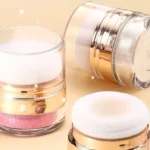 بودرة تزيين الوجه والجسم بلون الثلج والزهور لإشراقة ناعمة ولامعة، مناسبة للاستخدام اليومي والمناسبات الخاصة - الصورة 6