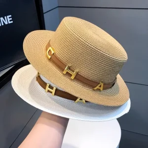 قبعة قش نسائية واسعة الحافة قابلة للطي للشاطئ والرحلات، متعددة الاستخدامات للمناسبات الخارجية 4 c1d95dd0 df8a 4d7d bd94 b411994e2a01
