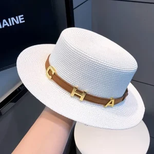 قبعة قش نسائية واسعة الحافة قابلة للطي للشاطئ والرحلات، متعددة الاستخدامات للمناسبات الخارجية 5 ccf5a32a d634 4a28 8d5e 51cc4faca6a6