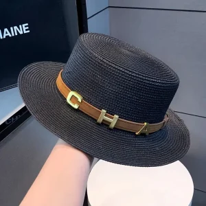 قبعة قش نسائية واسعة الحافة قابلة للطي للشاطئ والرحلات، متعددة الاستخدامات للمناسبات الخارجية 8 f5a9ab36 60f5 4a55 936d 88dfc3d43953