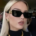 نظارة نسائية عين القطة، إطار خفيف عصري إكسسوار متعدد الاستخدامات