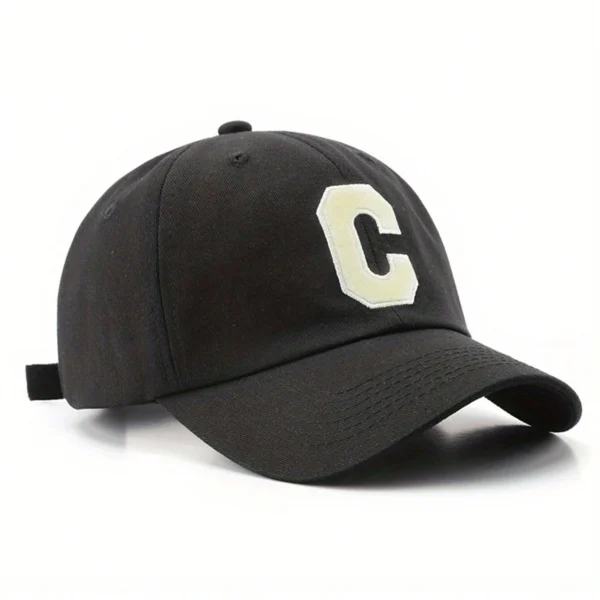 1pc Vintage Brown 'FASHION' C Logo Baseball Cap