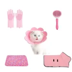 مجموعة أدوات تنظيف ورعاية القطط والكلاب، 5 قطع أساسية