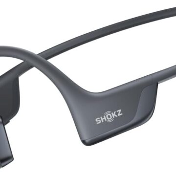 SHOKZ سماعات الرياضة OpenRun Pro 2 بتقنية التوصيل العظمي، سماعات أذن مفتوحة Bluetooth 5.3، ميكروفونات إلغاء الضوضاء، مقاومة للماء IP55، 12 ساعة تشغيل، شحن سريع USB-C، أسود