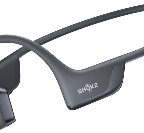 SHOKZ سماعات الرياضة OpenRun Pro 2 بتقنية التوصيل العظمي، سماعات أذن مفتوحة Bluetooth 5.3، ميكروفونات إلغاء الضوضاء، مقاومة للماء IP55، 12 ساعة تشغيل، شحن سريع USB-C، أسود