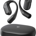 SoundPEATS ChatFree Open-Ear Headphones, Bluetooth 5.3 Wireless Earbuds with Earhook, Ultra-Comfort, Deep Bass, Dual MIC, AI Noise Cancellation Earphones, Custom EQ, Multipoint Connection, 32H, APP