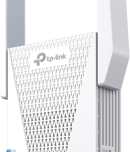 TP-Link AX3000 WiFi 6 Range Extender Signal Booster for Home(RE715X), Dual Band WiFi Repeater, Internet Extender with Gigabit Ethernet Port, Access Point, APP Setup, OneMesh Compatible