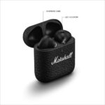 Marshall Minor IV Bluetooth Earphones - Water Resistant Earphones Bluetooth Wireless Earbuds With 30+ Hours Playtime - Black