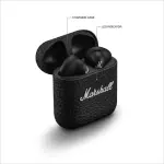Marshall Minor IV Bluetooth Earphones - Water Resistant Earphones Bluetooth Wireless Earbuds With 30+ Hours Playtime - Black
