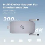 Deeper Network Connect Air Pocket-Sized Wireless Travel VPN Router Portable Wireguard OpenVPN DPN WiFi Router