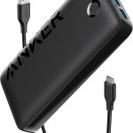 Anker Power Bank, 20W Portable Charger with USB-C Fast Charging, 335 (PowerCore 20K), Works for iPhone 16/15/14 Series, Samsung, iPad Pro, AirPods, Apple Watch, Huawei, Xiaomi, Redmi, Vivo, Oppo