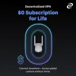 Lifetime FREE decentralized VPN (dVPN): Deeper Connect Air allows you to bypass internet censorship without sacrificing network speeds, saves you up to $150/year compared to traditional VPN services. Portable Size: Deeper Connect Air is a best travel DPN router with a 4-Core CPU and 1GB memory. Exploring more than 80 app and web3.0 features at your fingerttips. This VPN router only has 26g. 300Mbps Speed: Deeper Connect Air router can reach max 300Mbps speeds and supports simultaneous 4K video playback on seperate devices. Enjoy cybersecurity and privacy throughput without sacrificing speed. Stream effortlessly: Enjoy all entertainment around the world with the Deeper Connect Air's APP-relocator feature, which intelligently switches to fast tunnels based on your streaming services. 7-Layer enterprise-class cybersecurity: Unlimited free access to enterprise-class firewalls with anti-tracking and intrusion prevention capabilities typically found in much more expensive enterprise products. Deeper Network Connect Air Pocket-Sized Wireless Travel VPN Router Portable Wireguard OpenVPN DPN WiFi Router