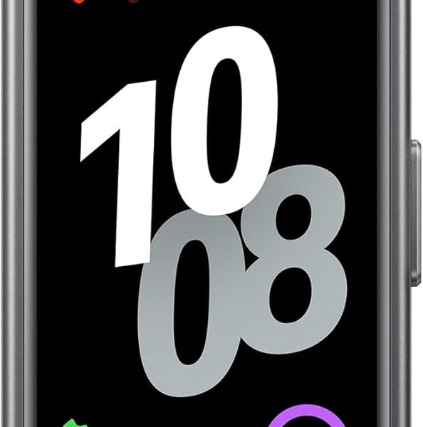 HUAWEI Band 10 Smart Watch, Metallic Design and Comfortable Wearing, Pro-level Sleep Analysis, Emotional Health Aid, 100 Workout Modes, Robust Battery Life, IOS and Android, Black