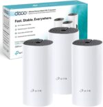 TP-Link Deco M4 Whole Home Mesh Wi-Fi System, Up to 4000 sq ft Coverage, Qualcomm CPU, Dual-Band AC1200 with Gigabit Ports, Compatible with Amazon Echo/Alexa, Parent Control, Pack of 3