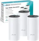 TP-Link Deco M4 Whole Home Mesh Wi-Fi System, Up to 4000 sq ft Coverage, Qualcomm CPU, Dual-Band AC1200 with Gigabit Ports, Compatible with Amazon Echo/Alexa, Parent Control, Pack of 3