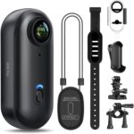 LENND 4k Action Camera,Mini Vlogging Camera,Small Body Camera with IPX7 Waterproof,Underwater Camcorder,Hands-Free POV Recording, Helmet Cam for Cycling, Motorcycle(32G Card)