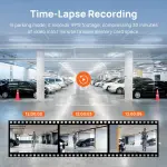 70Mai Dash Camera For Cars, 1080P, 130° Wide Angle, Built-In Wifi Dash Cam, Emergency Recording, App Control Dashboard, Car Camera Recorder With Night Vision, G-Sensor, Car Dvr, Hbv00000He474
