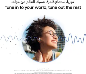 Samsung Galaxy Buds Core True Wireless Bluetooth Earbuds, Active Noise Cancellation, Secure Fit with Wingtip, Easy Pairing, Auto Switch, Touch Control, Black (UAE Version) 6 Samsung Galaxy Buds Core True Wireless Bluetooth Earbuds, Active Noise Cancellation, Secure Fit with Wingtip, Easy Pairing, Auto Switch, Touch Control, Black (UAE Version)