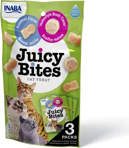 Inaba Juicy Bites، إنابا جوسي بايتس للقطط، 3 عبوات بنكهات متنوعة 33.9 جم 1 71g3cuwctqL. AC SL1500