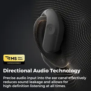 SoundPEATS ChatFree Open-Ear Headphones, Bluetooth 5.3 Wireless Earbuds with Earhook, Ultra-Comfort, Deep Bass, Dual MIC, AI Noise Cancellation Earphones, Custom EQ, Multipoint Connection, 32H, APP 2 SoundPEATS ChatFree Open-Ear Headphones,