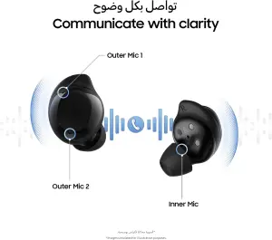 Samsung Galaxy Buds Core True Wireless Bluetooth Earbuds, Active Noise Cancellation, Secure Fit with Wingtip, Easy Pairing, Auto Switch, Touch Control, Black (UAE Version) 8 71li0Iy2UL. AC SL1500