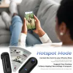 Key Features: 4K Ultra HD Video: Records in 4K, 2K, and 1080p with clear and sharp image quality. 1080p recording: up to 150 minutes 2K recording: up to 120 minutes 4K recording: up to 90 minutes Compact & Lightweight: Ultra-portable design weighing only 35.7 grams, easy to carry or mount anywhere. Waterproof Protection: IPX7 rating – splash-proof and safe against accidental submersion up to 1 meter for 30 minutes. Includes a waterproof housing for underwater recording up to 40 meters (131 feet). Hands-Free POV Recording: Comes with multiple mounts and accessories for helmets, bikes, or clothing, perfect for sports and action shots. Battery & Power: 800 mAh rechargeable lithium battery. Supports recording while charging for longer sessions. Storage: Comes with a 32GB memory card, ready to record straight out of the box. Mounting Options: Magnetic accessories, clips, and lanyards to easily attach to helmets, handlebars, or clothing.