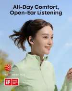 soundcore AeroFit 2 by Anker, Open-Ear Headphones, Adjustable Ear Hooks, Snug Fit, Rich Bass, Hi-Res, 42H Playtime, Bluetooth 5.4, IP55, AI Clear Calls, Wireless Charging,Translation Earbuds Real Time