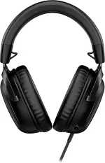 HyperX Cloud III – Wired Gaming Headset, PC, PS5, Xbox Series X|S, Angled 53mm Drivers, DTS, Memory Foam, Durable Frame, Ultra-Clear 10mm Mic, USB-C, USB-A, 3.5mm – Black