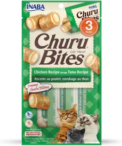 INABA Churu Bites، تشورو بايتس للقطط من INABA، وجبة خفيفة بنكهات متنوعة 3×10 جم 1 81NxTeXzpDL. AC SL1500