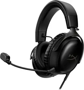 HyperX Cloud III – Wired Gaming Headset, PC, PS5, Xbox Series X|S, Angled 53mm Drivers, DTS, Memory Foam, Durable Frame, Ultra-Clear 10mm Mic, USB-C, USB-A, 3.5mm – Black 7 HyperX Cloud III – Wired Gaming Headset, PC, PS5, Xbox Series X|S, Angled 53mm Drivers, DTS, Memory Foam, Durable Frame, Ultra-Clear 10mm Mic, USB-C, USB-A, 3.5mm – Black