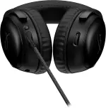 HyperX Cloud III – Wired Gaming Headset, PC, PS5, Xbox Series X|S, Angled 53mm Drivers, DTS, Memory Foam, Durable Frame, Ultra-Clear 10mm Mic, USB-C, USB-A, 3.5mm – Black