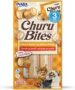 INABA Churu Bites، تشورو بايتس للقطط من INABA، وجبة خفيفة بنكهات متنوعة 3×10 جم - الصورة 3