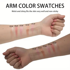 بلاش كريم متعدد الألوان بلمسة لامعة رخامية لؤلؤية، مرطب وخفيف لإشراقة طبيعية 9 99792fab e52a 47b7 b628 43e5d237520a