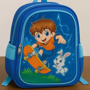 شنط مدرسية للأطفال بتصاميم كرتونية للبنات والأولاد، شنط ظهر متينة وواسعة مع جيوب جانبية 1 WhatsApp Image 2025 09 06 at 1.16.01 PM 1
