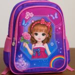 شنط مدرسية للأطفال بتصاميم كرتونية للبنات والأولاد