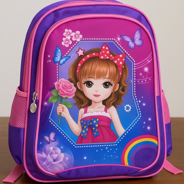 شنط مدرسية للأطفال بتصاميم كرتونية للبنات والأولاد