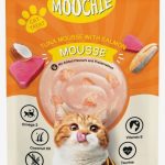 Moochie Cat Food Tuna Mousse with Salmon Pouch 70 g، طعام قطط رطب موشي، موس تونة مع سلمون 70 جم